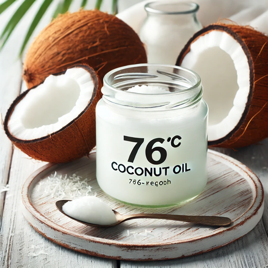 Coconut Oil 76 Degrees